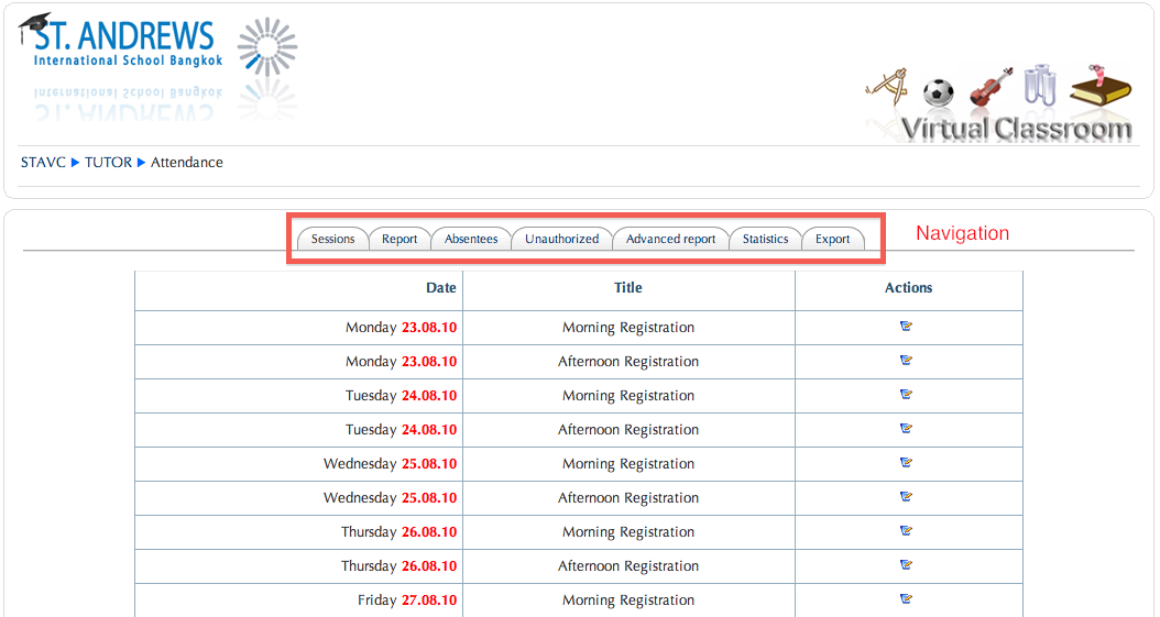 Navigation Navigation